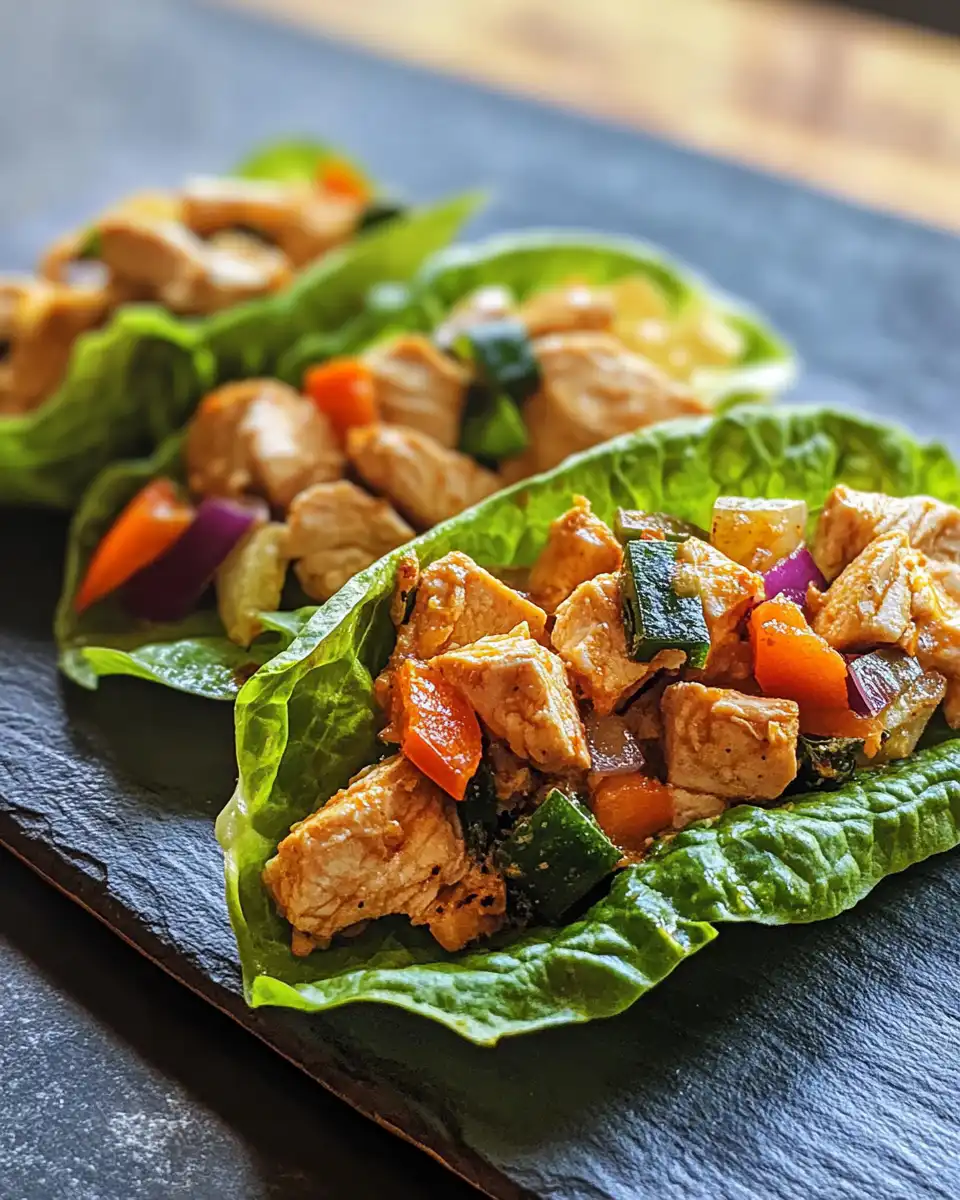 Ingredients for chicken lettuce wraps with hoisin and fresh vegetables