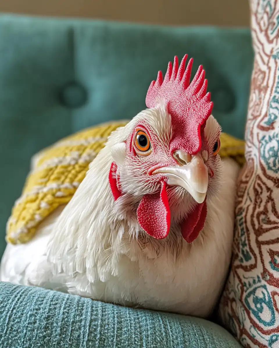 Close-up of golden baked chicken pillows served hot
