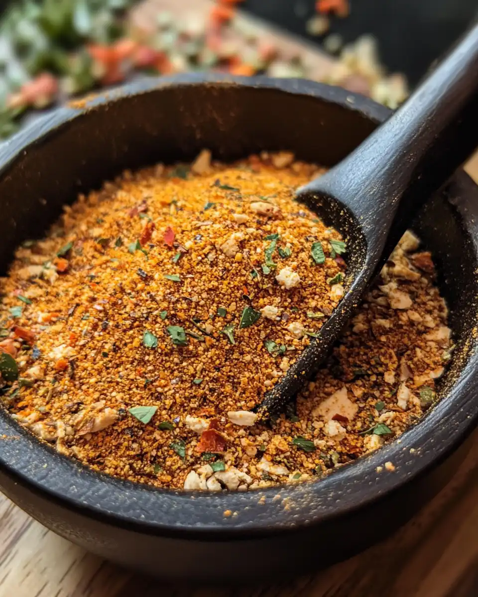 Ingredients for taco chicken seasoning laid out on a kitchen counter