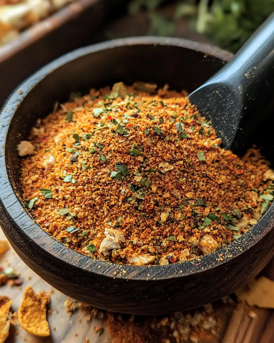 Shredded cooked taco chicken served with garnishes