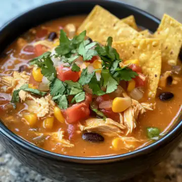 Chicken Taco Soup taken with iphone 15 pro max --iw 2 --ar 4:5 --v 6.1 --raw
