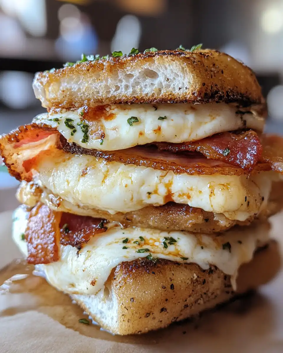 Ingredients prepared for mozzarella stuffed chicken with bacon and pesto
