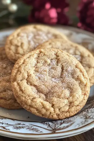 Cinnamon Crackle Cookies taken with iphone 15 pro max --iw 2 --ar 4:5 --v 6.1 --raw