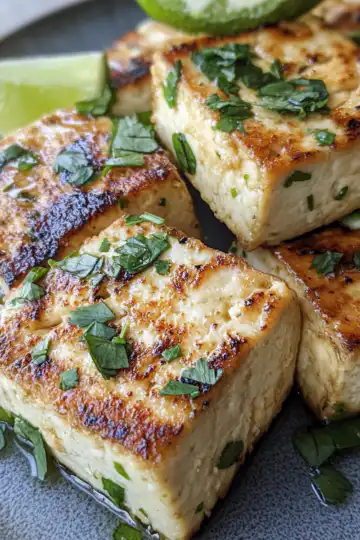 coconut lime tofu taken with iphone 15 pro max --iw 2 --ar 4:5 --v 6.1 --raw