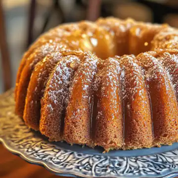 Colonial Apple Cider Cake taken with iphone 15 pro max --iw 2 --ar 4:5 --v 6.1 --raw