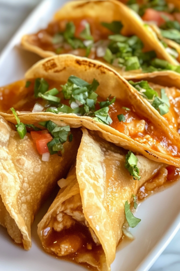 Copycat Applebees Chicken Wonton Tacos taken with iphone 15 pro max --iw 2 --ar 4:5 --v 6.1 --raw