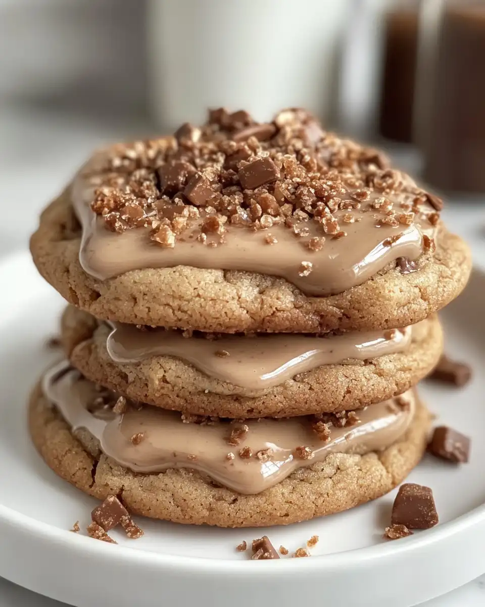 Pressure cooker releasing steam with cookie butter cookies baking