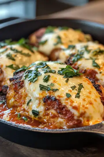 Copycat Longhorn Parmesan Chicken taken with iphone 15 pro max --iw 2 --ar 4:5 --v 6.1 --raw