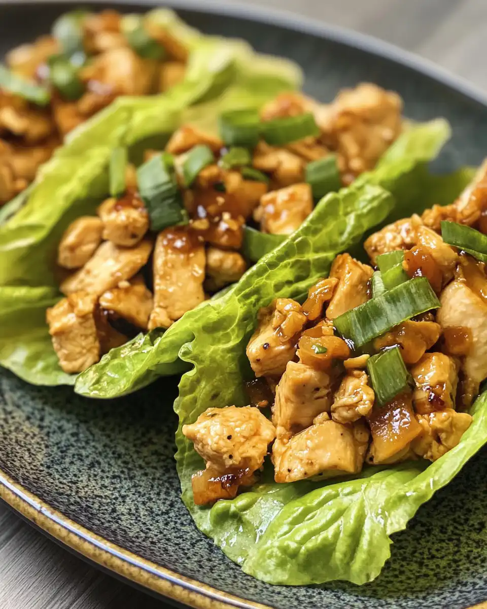 Ingredients for chicken lettuce wraps including sauces and mushrooms