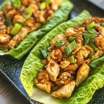 Copycat Pf Changs Chicken Lettuce Wraps taken with iphone 15 pro max --iw 2 --ar 4:5 --v 6.1 --raw