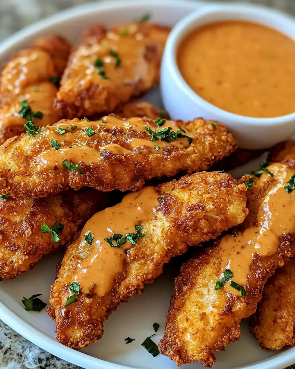 Ingredients for copycat Raising Cane's chicken tenders including spices, flour, and oil