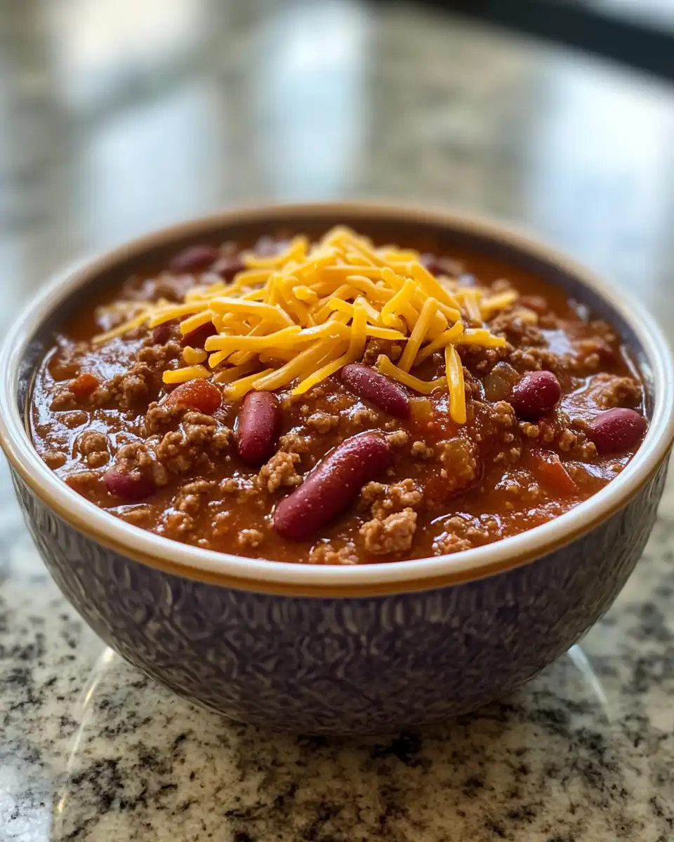 Pressure cooker cooking copycat Wendy's chili with steam hiss