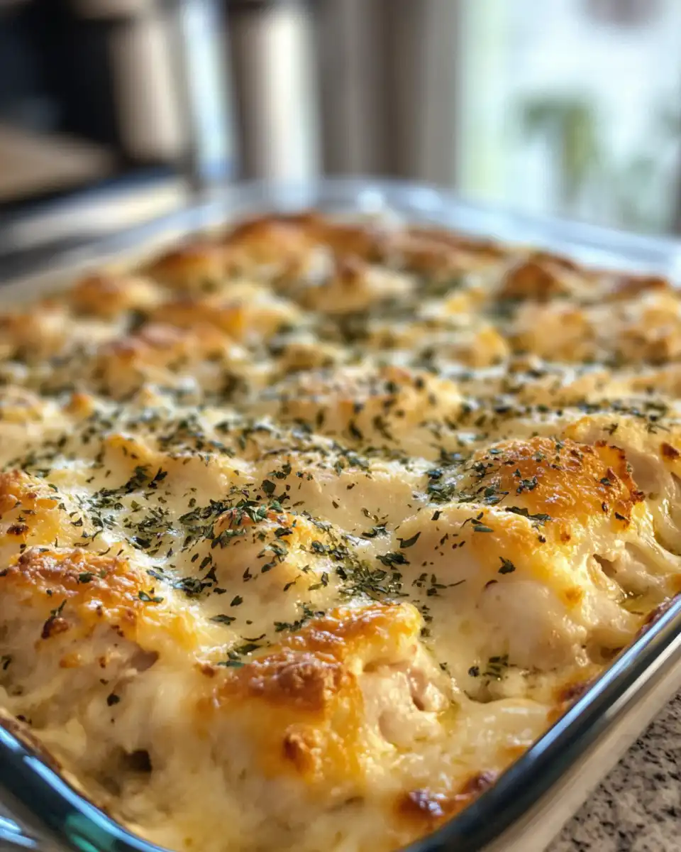 A fluffy golden cottage cheese egg bake fresh from the pressure cooker