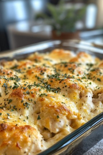 cottage cheese chicken bake creamy highprotein onedish taken with iphone 15 pro max --iw 2 --ar 4:5 --v 6.1 --raw