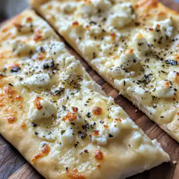 cottage cheese flatbread taken with iphone 15 pro max --iw 2 --ar 4:5 --v 6.1 --raw