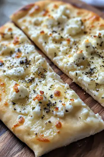 cottage cheese flatbread taken with iphone 15 pro max --iw 2 --ar 4:5 --v 6.1 --raw