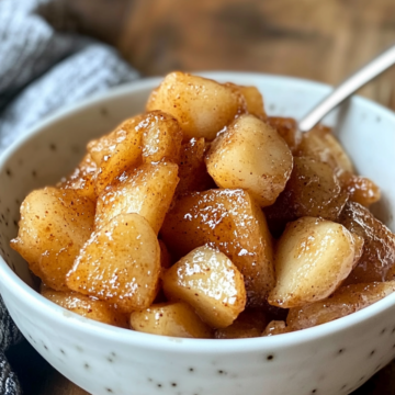 Cracker Barrel Fried Apples Recipe In The Slow Cooker taken with iphone 15 pro max --iw 2 --ar 4:5 --v 6.1 --raw