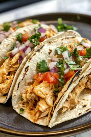 Cream Cheese Chicken Tacos taken with iphone 15 pro max --iw 2 --ar 4:5 --v 6.1 --raw