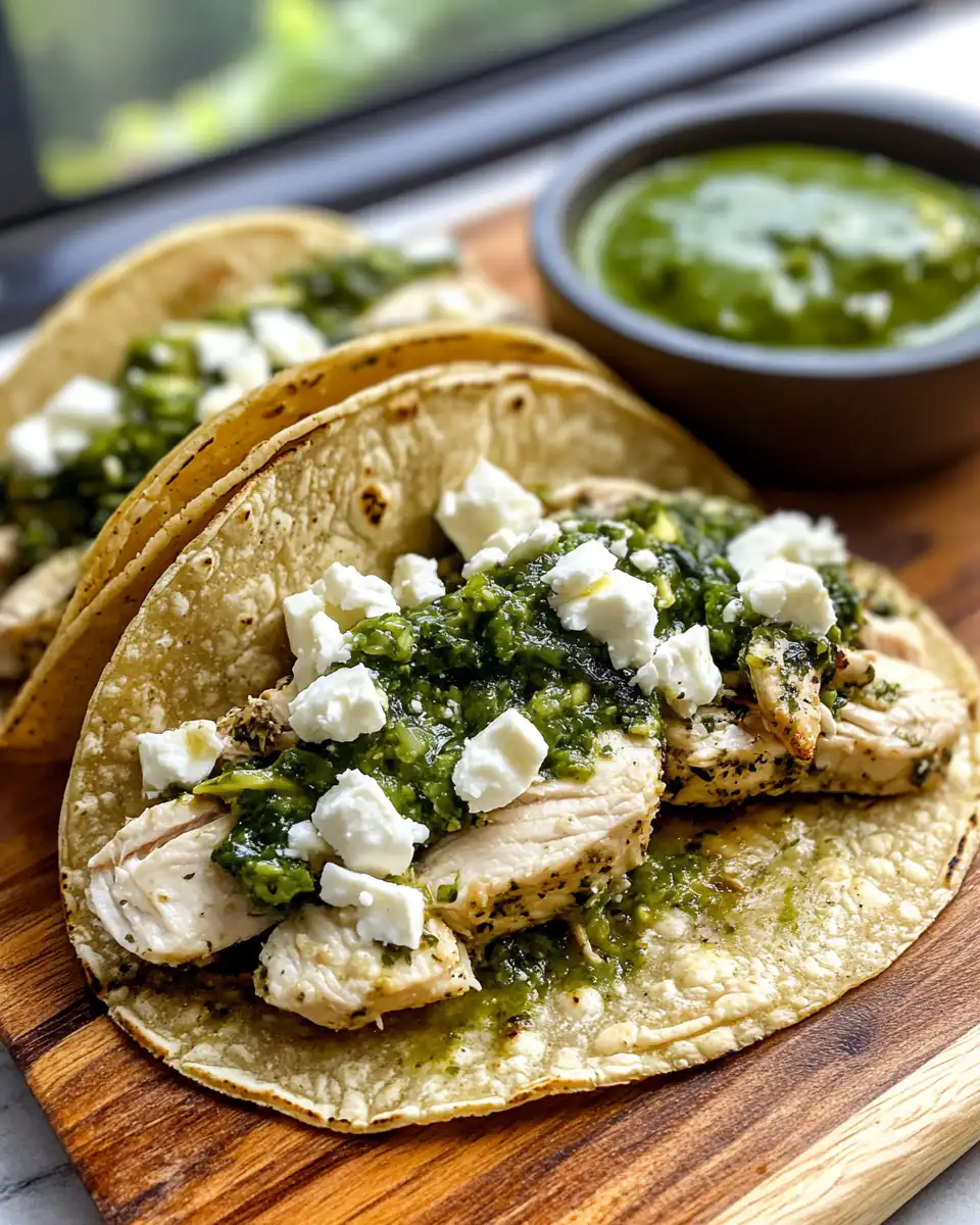 Fresh parsley and garlic in chimichurri chicken pressure cooker