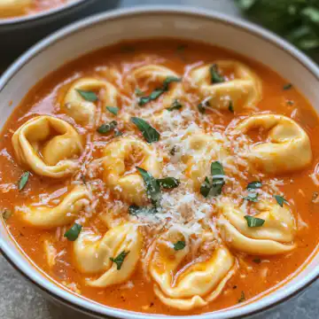creamy tomato tortellini soup taken with iphone 15 pro max --iw 2 --ar 4:5 --v 6.1 --raw