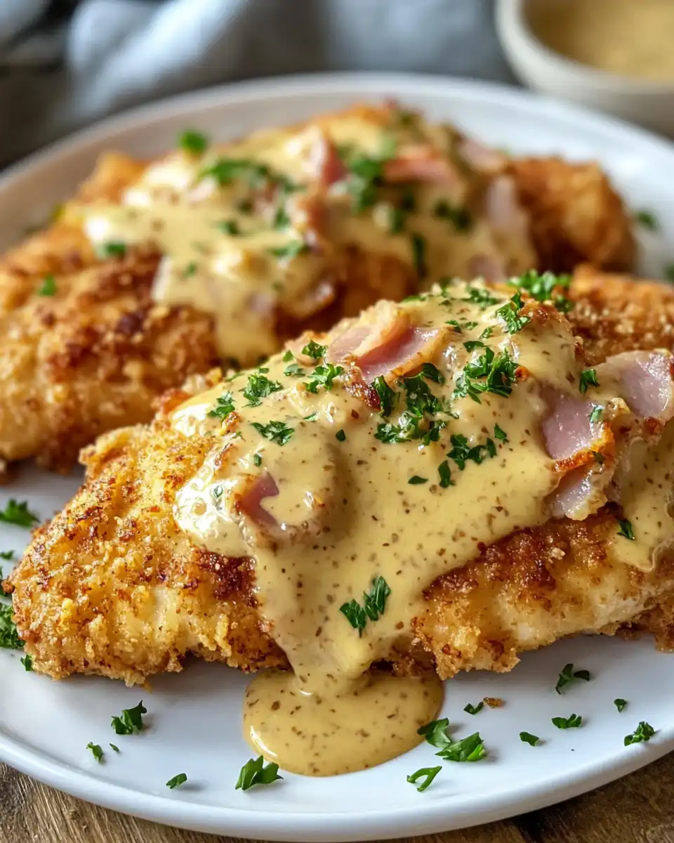 Golden crispy Malibu chicken browning in pressure cooker skillet