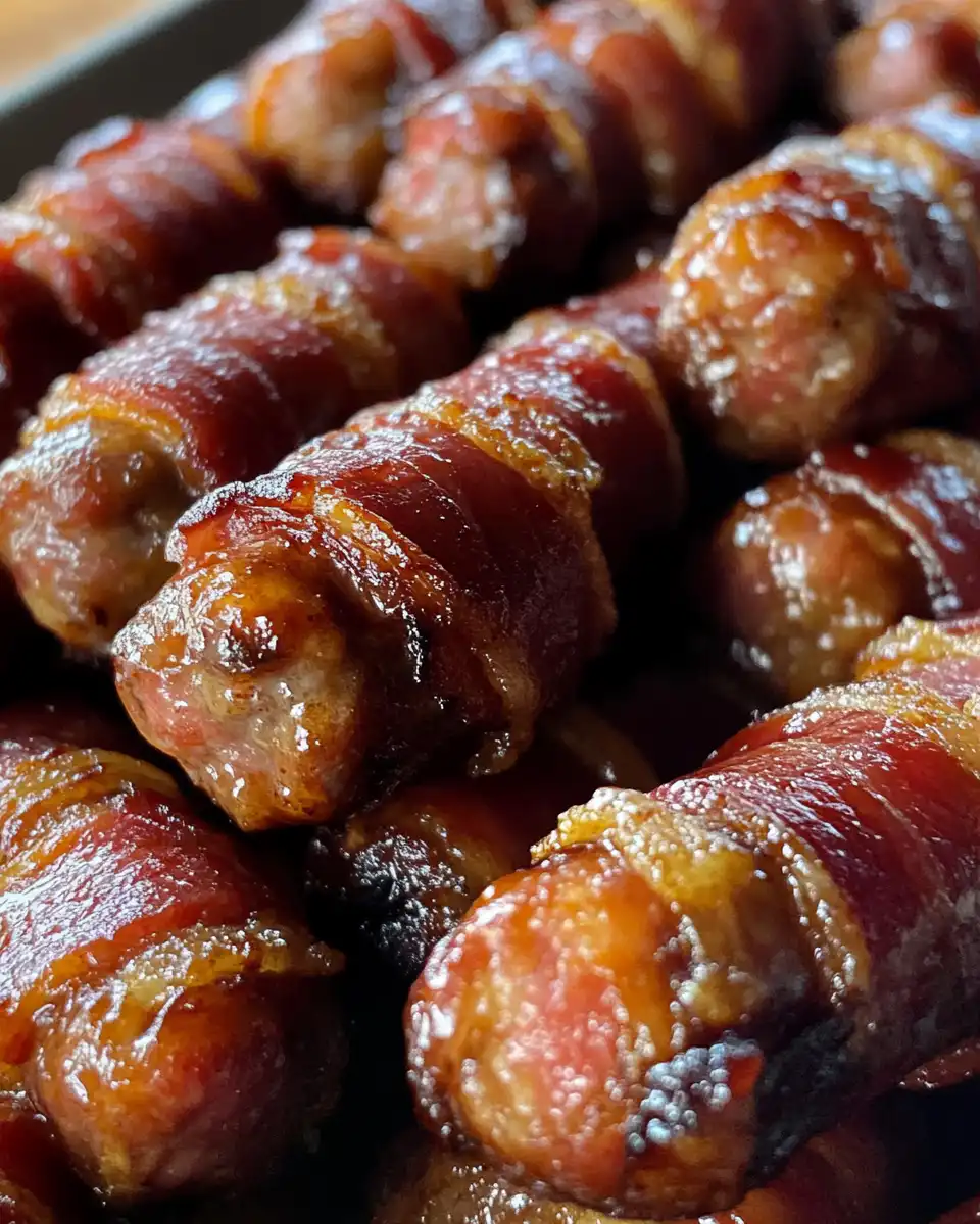 Ingredients for bacon wrapped smokies including brown sugar and paprika