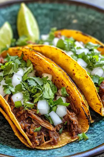 crock pot birria tacos taken with iphone 15 pro max --iw 2 --ar 4:5 --v 6.1 --raw