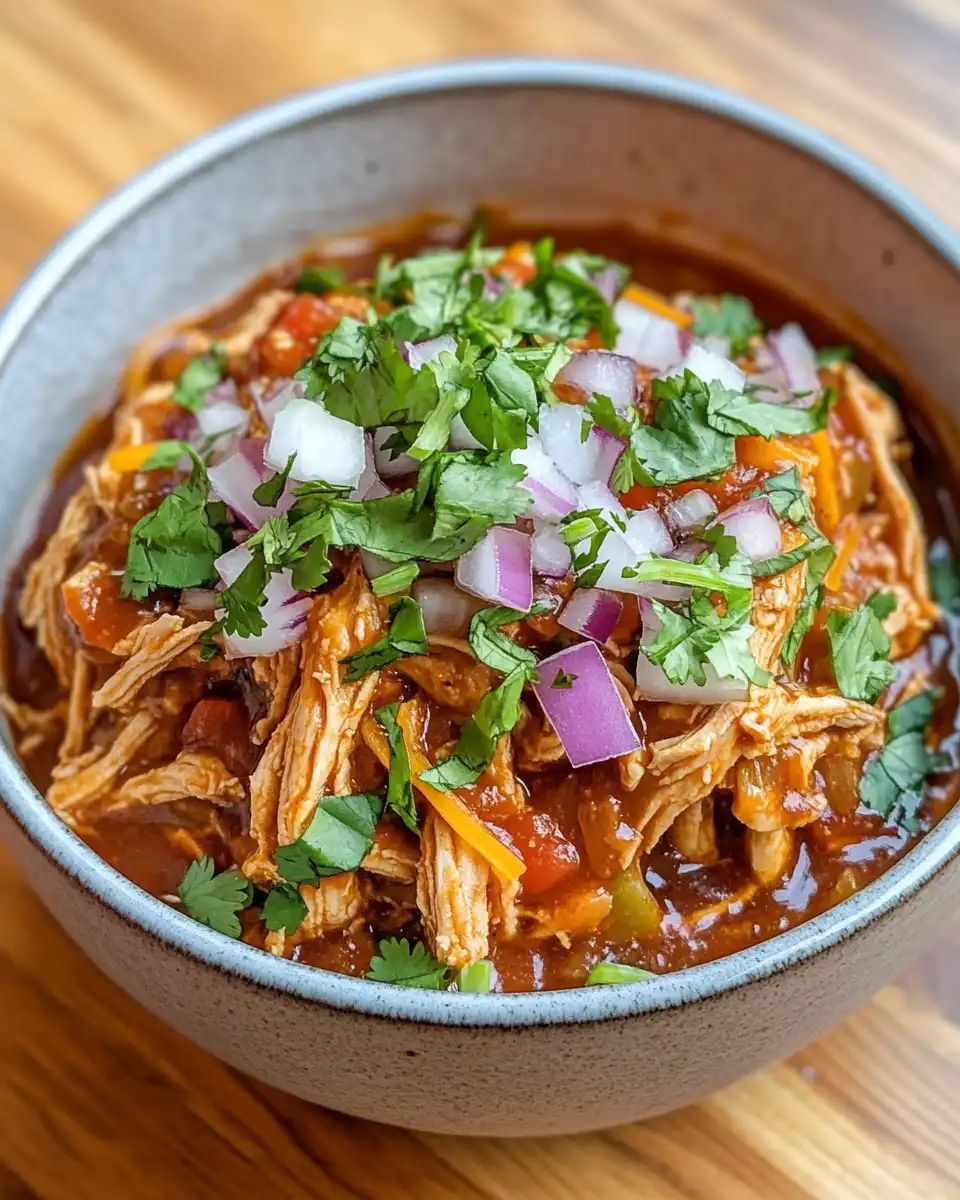 Ingredients for pressure cooker taco chicken including chicken, salsa, spices