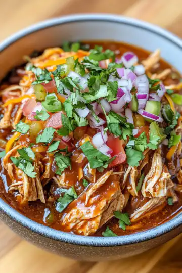 Crock Pot Taco Chicken taken with iphone 15 pro max --iw 2 --ar 4:5 --v 6.1 --raw