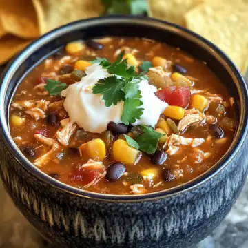 Crockpot Chicken Taco Soup taken with iphone 15 pro max --iw 2 --ar 4:5 --v 6.1 --raw