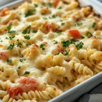 Dump And Bake Boursin Pasta taken with iphone 15 pro max --iw 2 --ar 4:5 --v 6.1 --raw