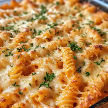 Dump And Bake Chicken Parmesan Casserole taken with iphone 15 pro max --iw 2 --ar 4:5 --v 6.1 --raw