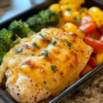 easy 4ingredient ranch chicken bake everyone will love taken with iphone 15 pro max --iw 2 --ar 4:5 --v 6.1 --raw