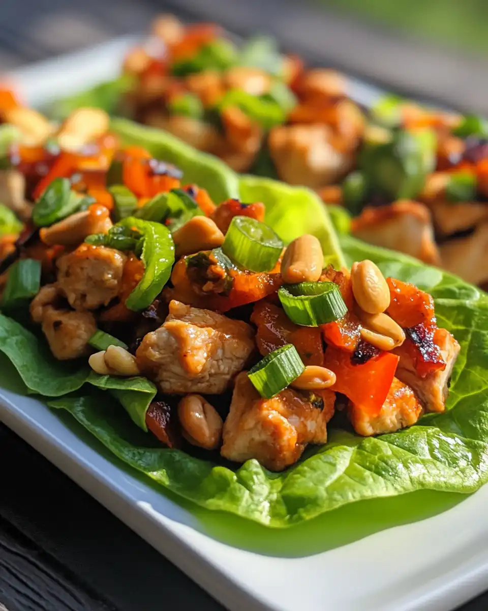 Ingredients for cashew chicken including chicken, garlic, ginger, sauces, and cashews