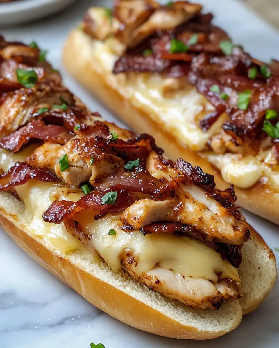 Chicken breasts layered with cheese and bacon in pressure cooker