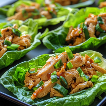 Easy Chicken Lettuce Wraps taken with iphone 15 pro max --iw 2 --ar 4:5 --v 6.1 --raw