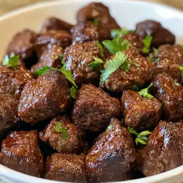 easy crockpot steak bites taken with iphone 15 pro max --iw 2 --ar 4:5 --v 6.1 --raw
