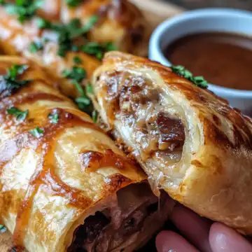 easy french dip tortilla rollups recipe taken with iphone 15 pro max --iw 2 --ar 4:5 --v 6.1 --raw