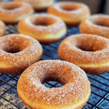 Easy Homemade Baked Apple Cider Donuts taken with iphone 15 pro max --iw 2 --ar 4:5 --v 6.1 --raw