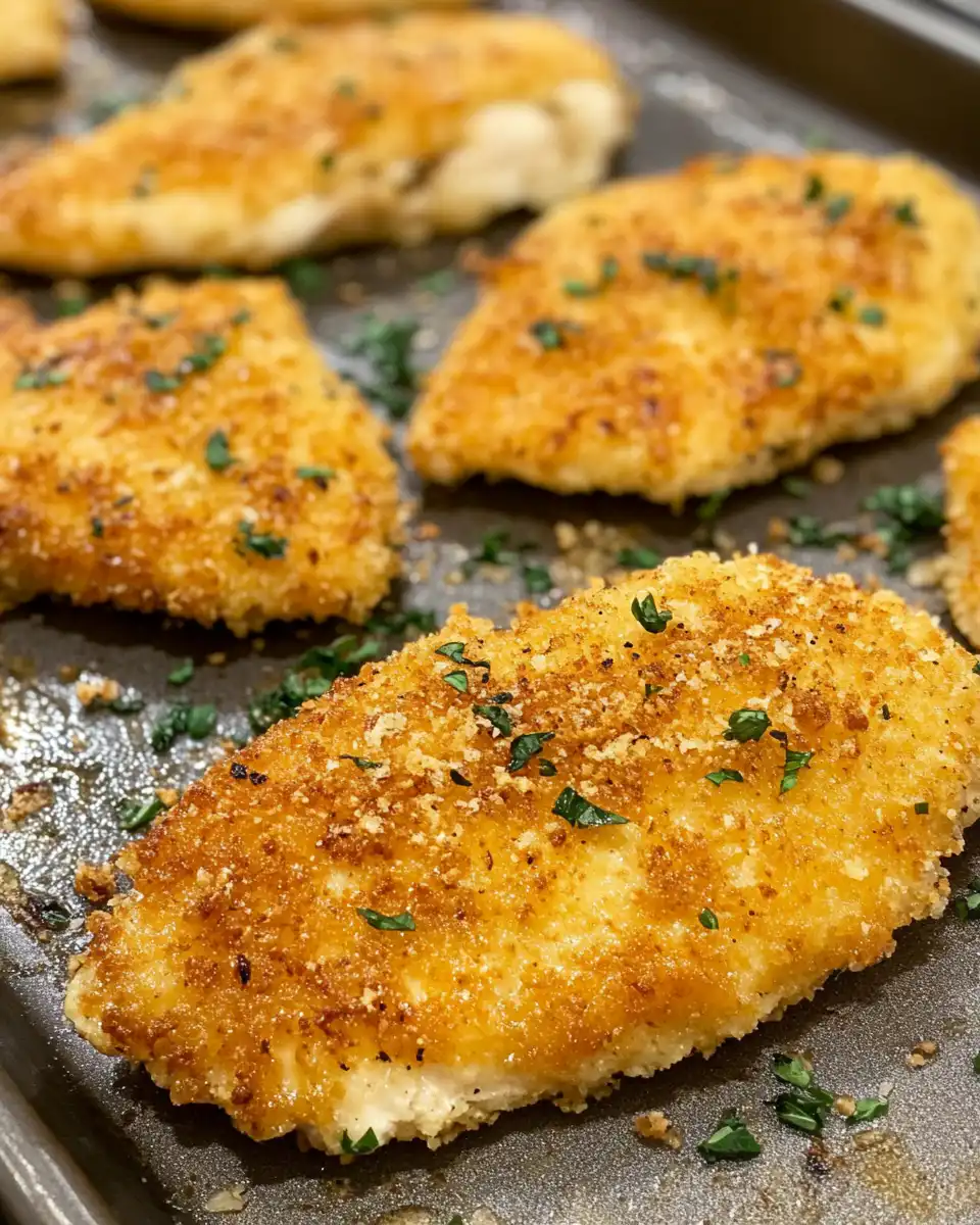 Final plated creamy stuffed chicken breasts ready to serve