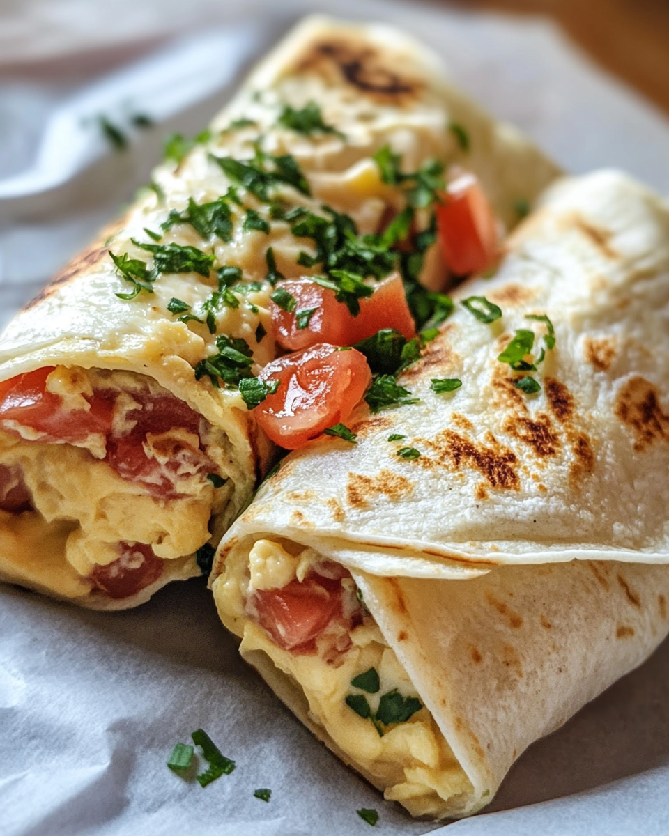 Freshly cooked thin egg white wraps on a plate