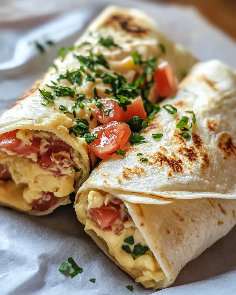 Freshly cooked thin egg white wraps on a plate