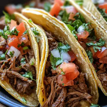 flavor packed slow cooker beef tacos taken with iphone 15 pro max --iw 2 --ar 4:5 --v 6.1 --raw