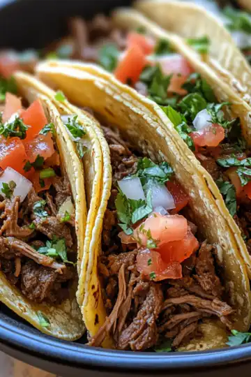 flavor packed slow cooker beef tacos taken with iphone 15 pro max --iw 2 --ar 4:5 --v 6.1 --raw