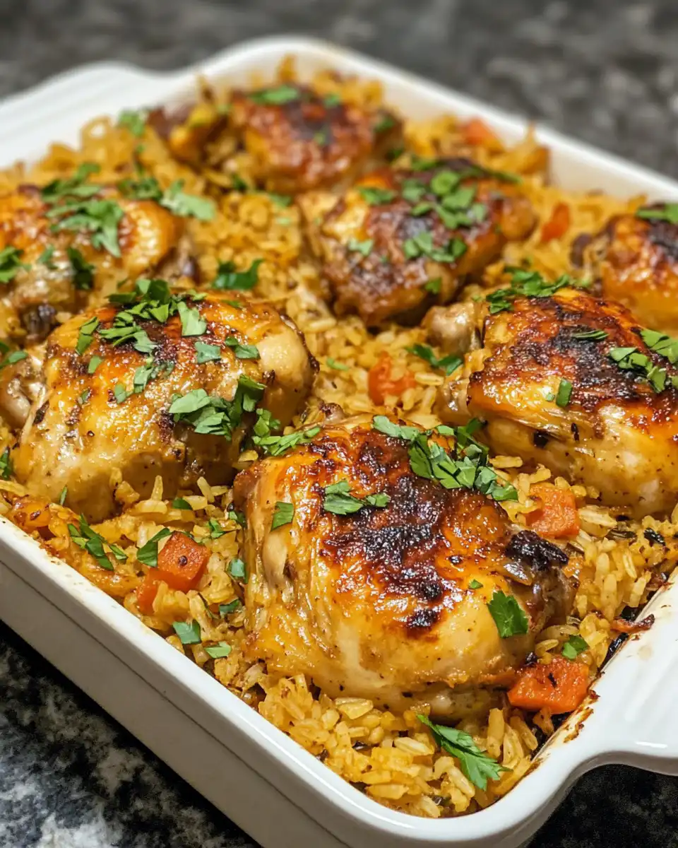 Pressure cooker steam rising signaling cooking started for chicken and rice casserole