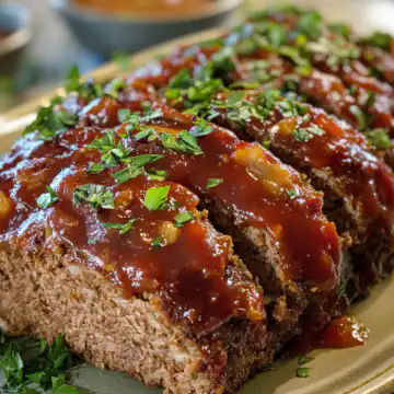 ground venison meatloaf taken with iphone 15 pro max --iw 2 --ar 4:5 --v 6.1 --raw