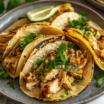 Instant Pot Chicken Tacos taken with iphone 15 pro max --iw 2 --ar 4:5 --v 6.1 --raw