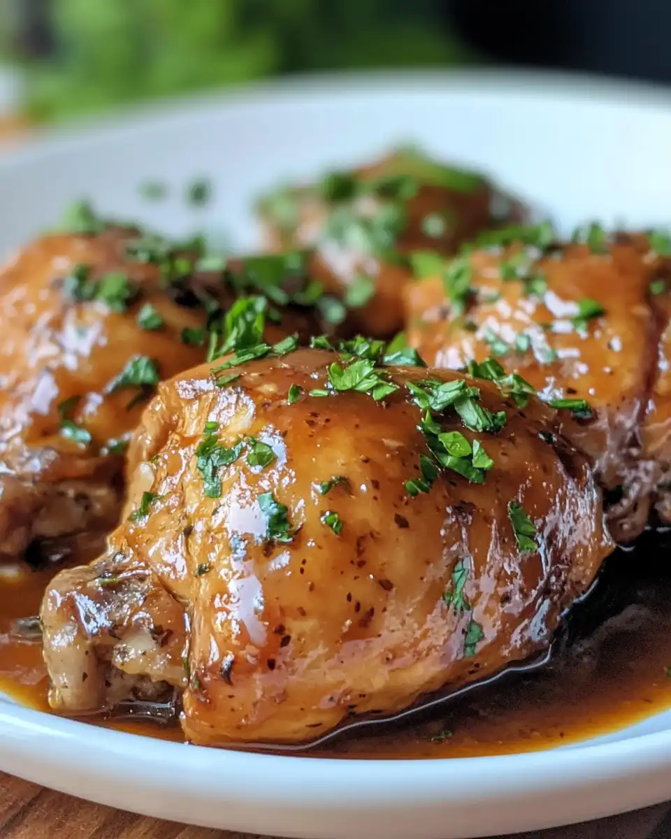 Juicy Crock Pot Marry Me Chicken fresh from the cooker