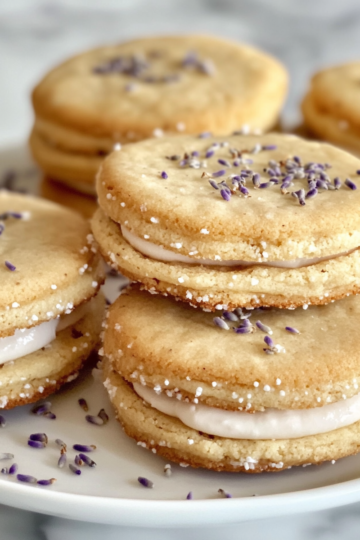 lemon lavender sandwich cookies taken with iphone 15 pro max --iw 2 --ar 4:5 --v 6.1 --raw