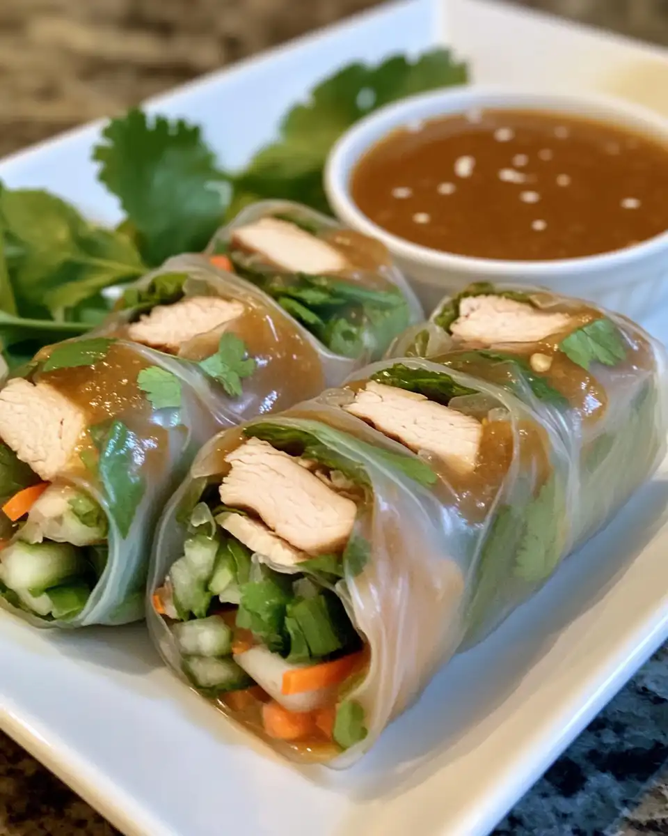 Ingredients including garlic, peanut butter, hoisin sauce for hoisin peanut sauce
